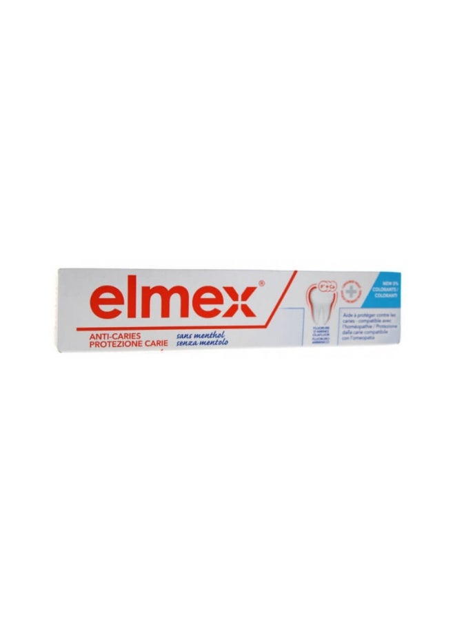 Elmex Homeopathy Compatible Mint-Free 75ml